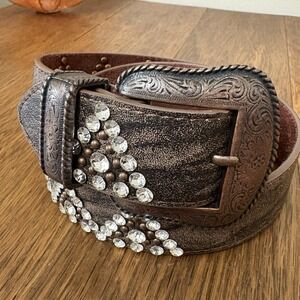 Genuine Leather Belt Women's Size XL